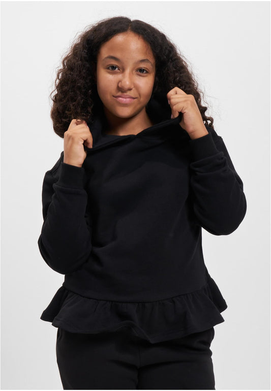 Girls Organic Volants Hoody