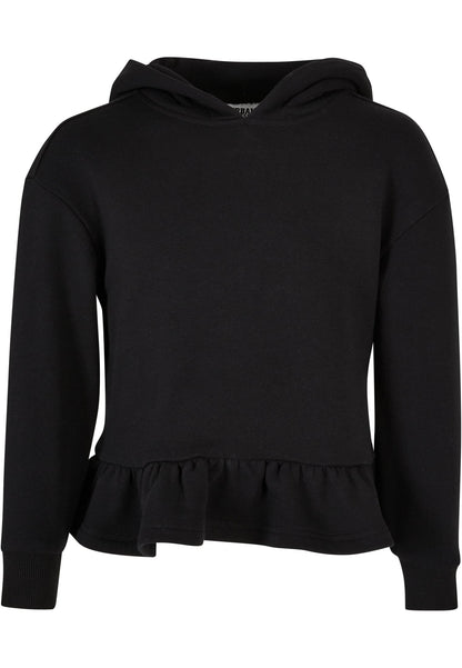 Girls Organic Volants Hoody