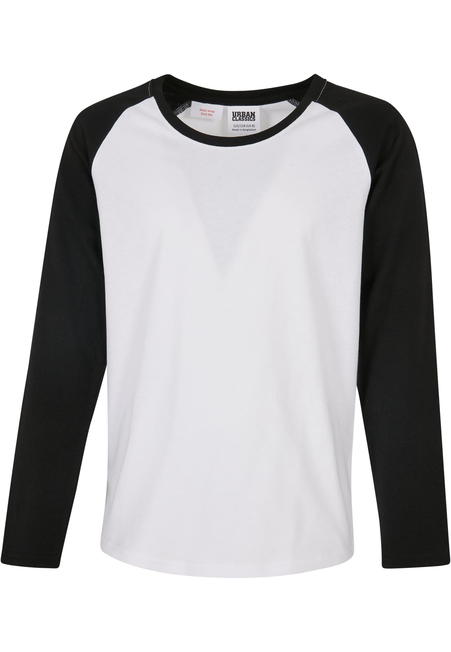 Girls Contrast Raglan Longsleeve