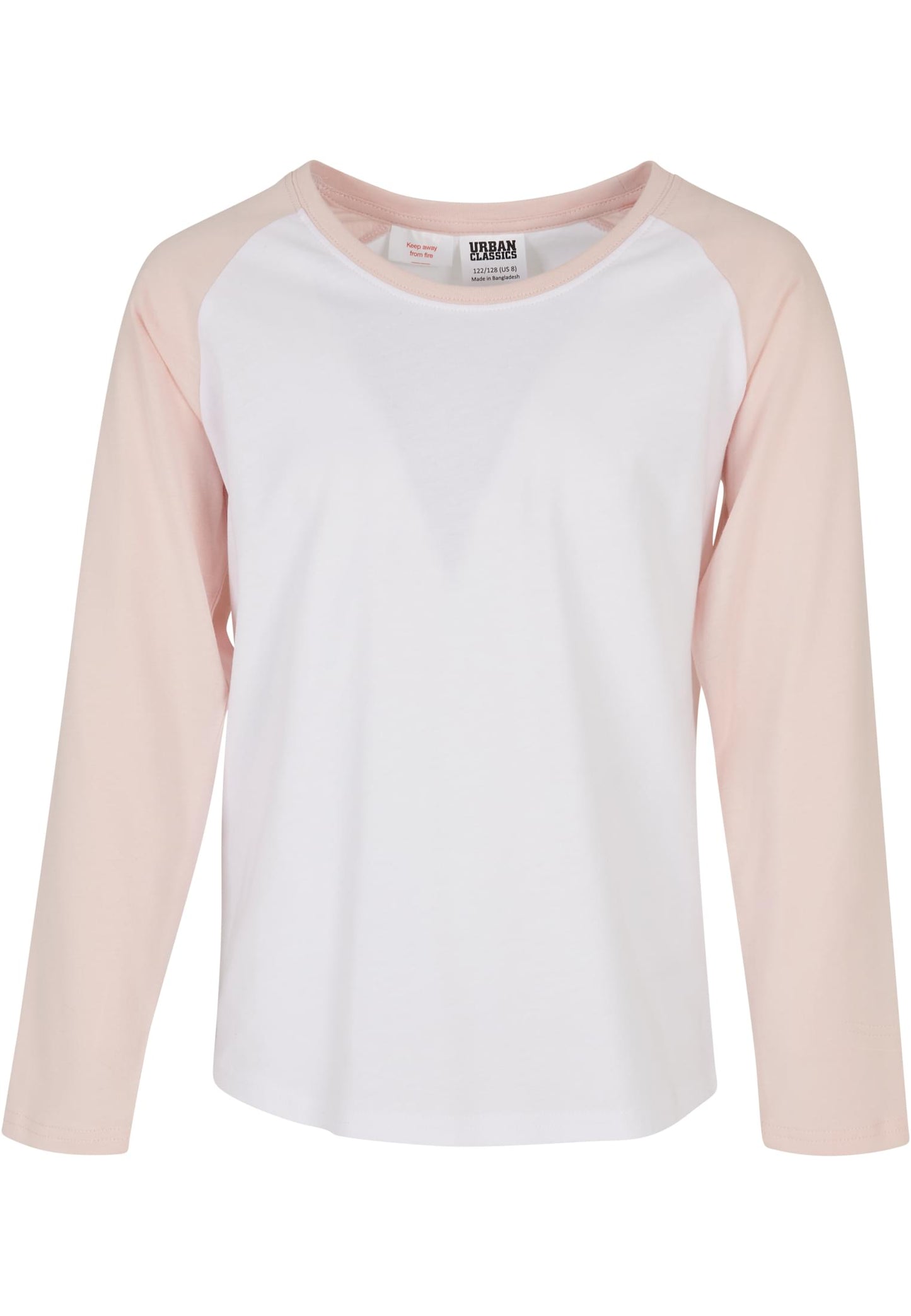Girls Contrast Raglan Longsleeve