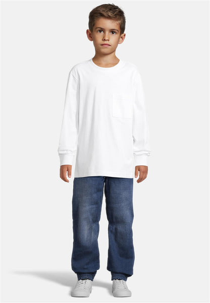Boys Heavy Oversized Pocket Longsleeve 3 Pack