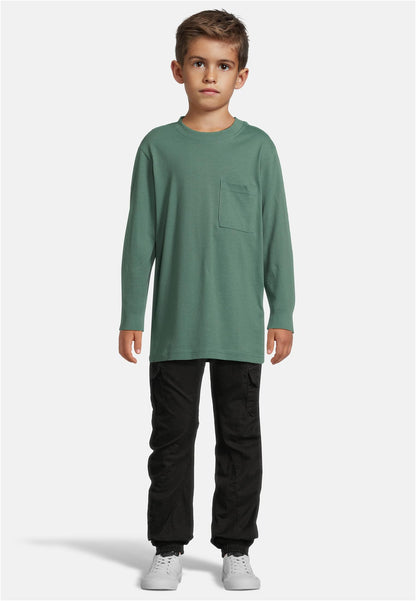Boys Heavy Oversized Pocket Longsleeve 3 Pack