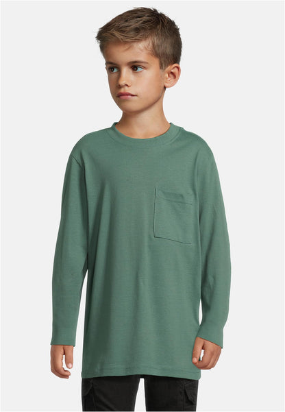 Boys Heavy Oversized Pocket Longsleeve