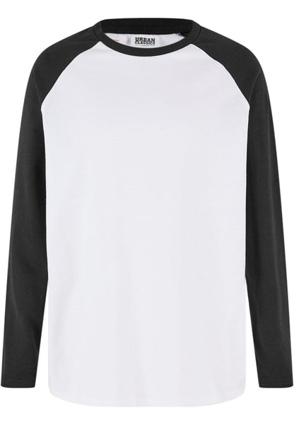 Boys Organic Oversized Raglan Longsleeve