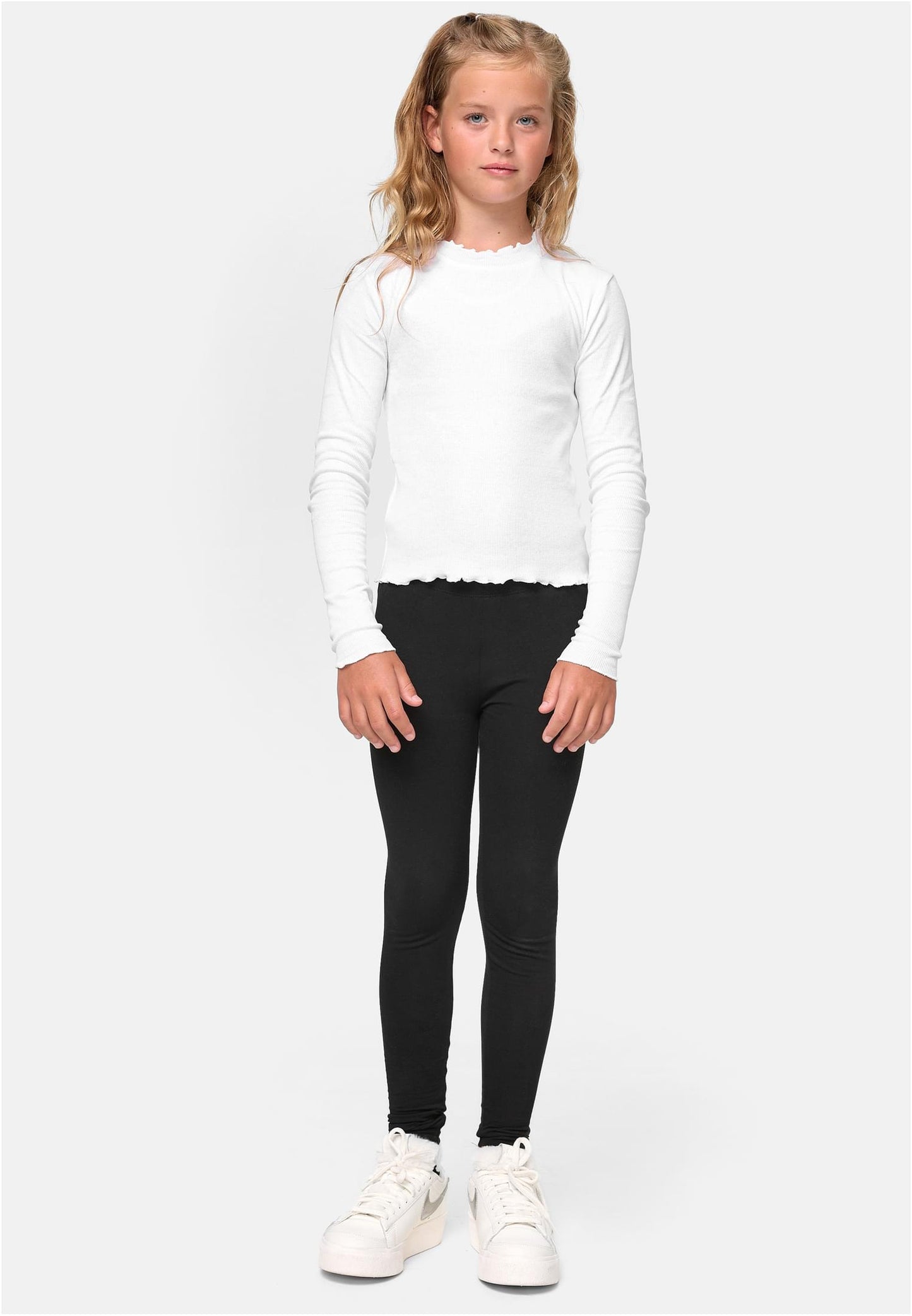 Girls Jersey Leggings 2-Pack