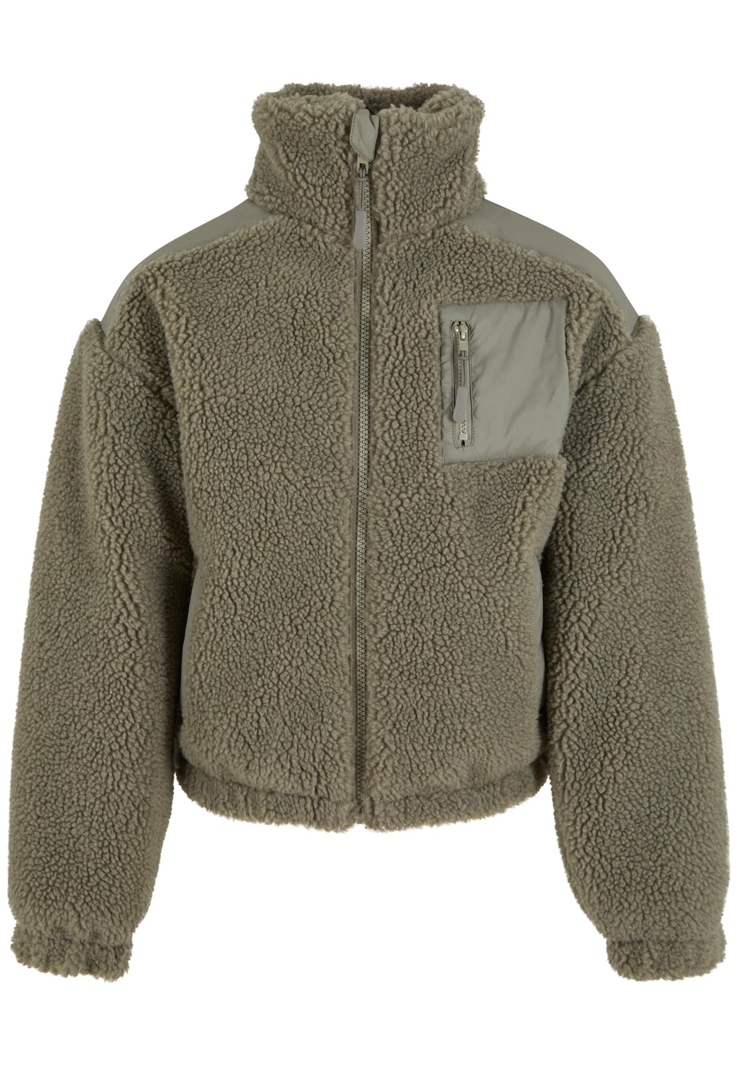 Girls Sherpa Mix Jacket