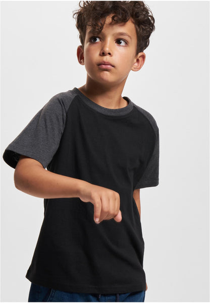 Boys Raglan Contrast Tee