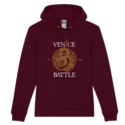 VENICE BATTLE_HOODIE FELPA CAPPUCCIO