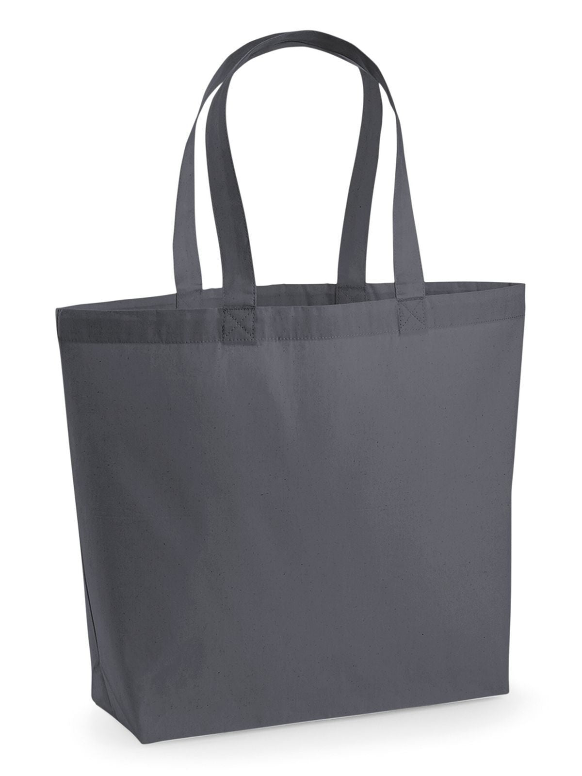 Premium Cotton Maxi Tote Westford Mill Graphite Grey