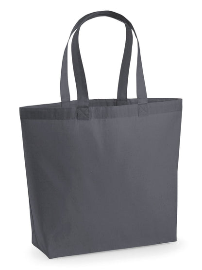Premium Cotton Maxi Tote Westford Mill Graphite Grey