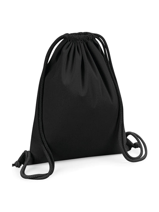 Organic Premium Cotton Gymsac Westford Mill Black