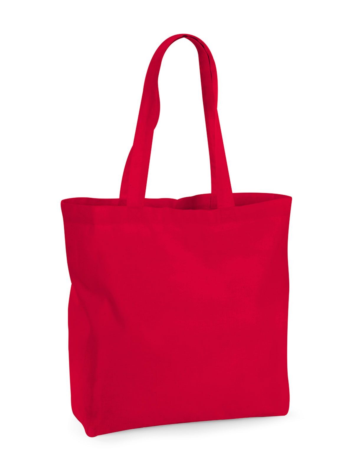 Organic Premium Cotton Maxi Tote Westford Mill Classic Red