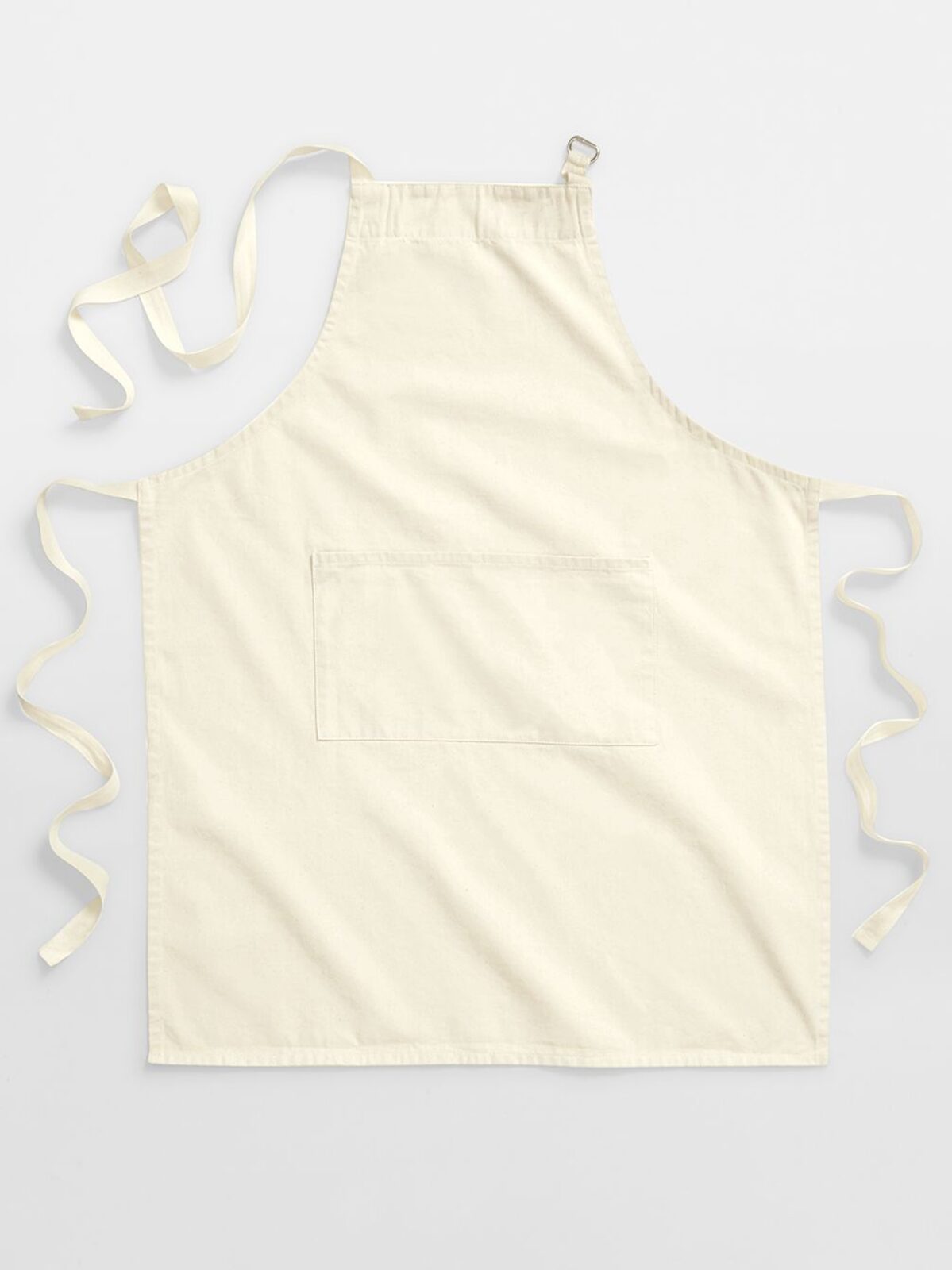 Fairtrade Cotton Adult Craft Apron Westford Mill Natural